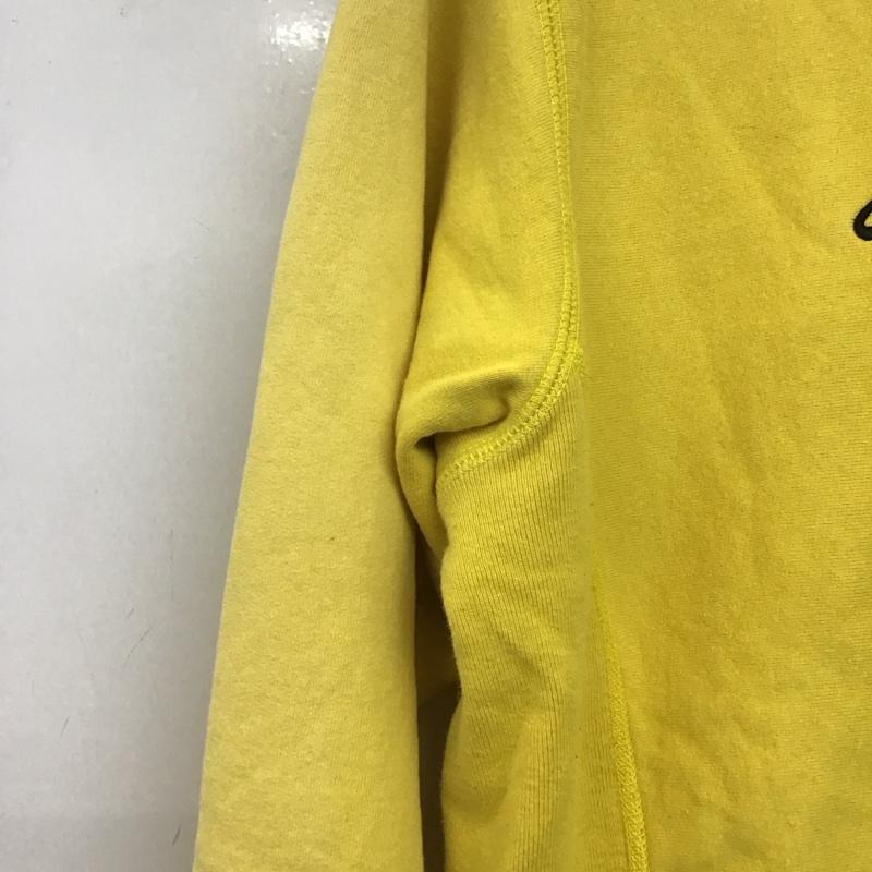 シュプリーム Supreme パーカー 長袖 長袖パーカー プルオーバーパーカー スウェット M ロゴ、文字 黄 / イエロー / yellow メンズ USED 古着 中古 10153585