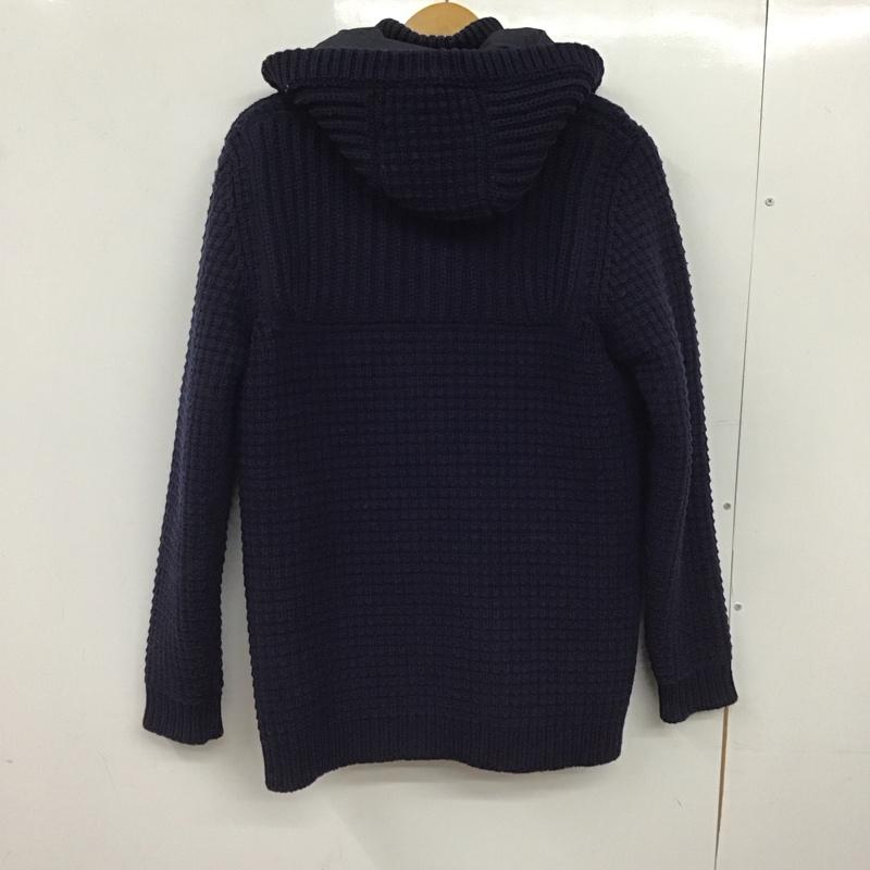 バーク BARK コート コート一般 001316178-0006 ダッフルコート アウター S 無地 紺 / ネイビー / navy メンズ USED 古着 中古 10153586