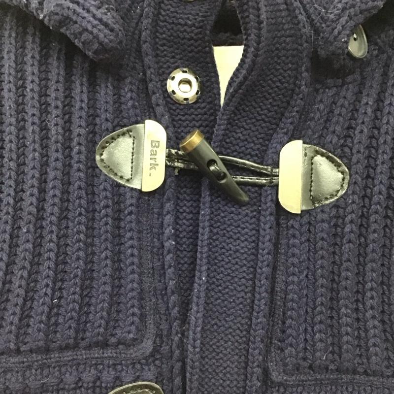 バーク BARK コート コート一般 001316178-0006 ダッフルコート アウター S 無地 紺 / ネイビー / navy メンズ USED 古着 中古 10153586