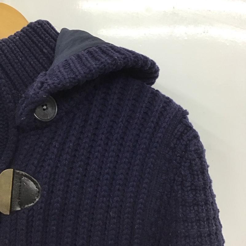 バーク BARK コート コート一般 001316178-0006 ダッフルコート アウター S 無地 紺 / ネイビー / navy メンズ USED 古着 中古 10153586