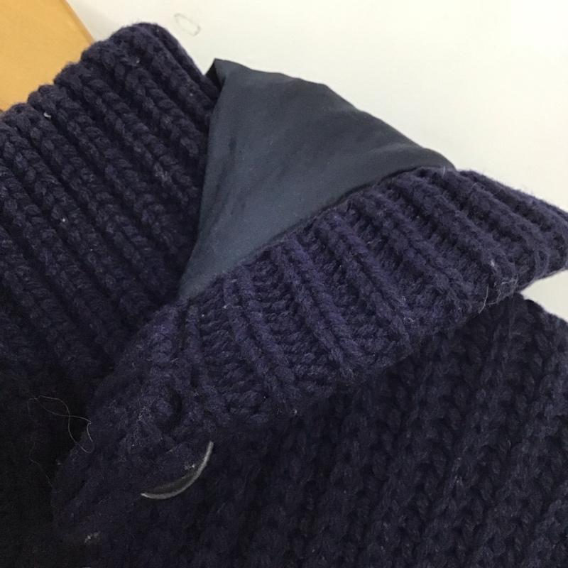 バーク BARK コート コート一般 001316178-0006 ダッフルコート アウター S 無地 紺 / ネイビー / navy メンズ USED 古着 中古 10153586