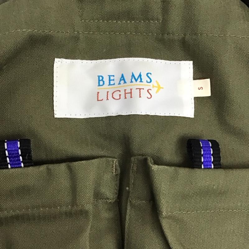 ビームスライツ BEAMS LIGHTS ジャケット、上着 ジャンパー、ブルゾン ジップアップジャケット アウター フード付きジャケット S 無地 茶 / ブラウン / brown メンズ USED 古着 中古 10153587