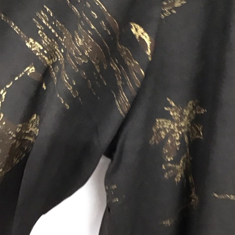 トゥーパームス TWO PALMS シャツ、ブラウス 半袖 半袖シャツ プリントシャツ ポケットシャツ L プリント 茶 / ブラウン / brown メンズ USED 古着 中古 10153588