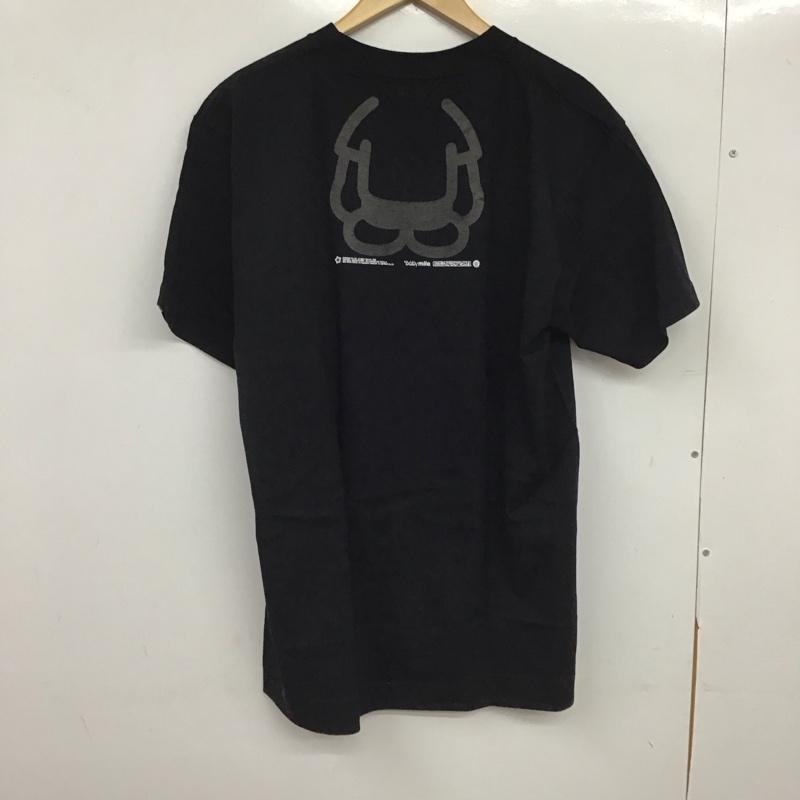 アベイシングエイプ A BATHING APE Tシャツ 半袖 半袖カットソー プリントTシャツ クルーネックカットソー babymilo L プリント 黒 / ブラック / black メンズ USED 古着 中古 10153589