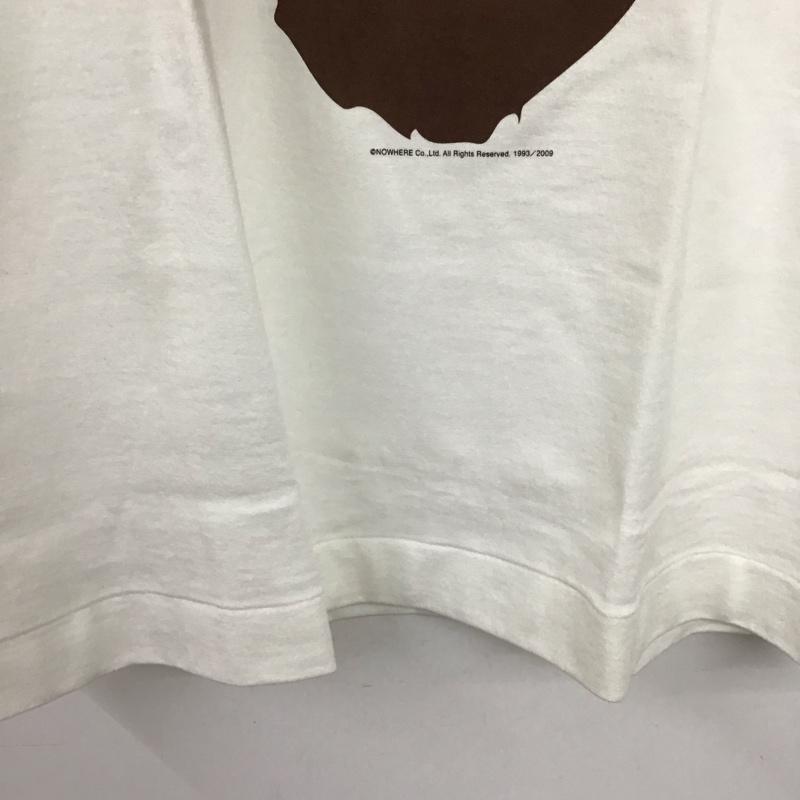 ベイプ BAPE Tシャツ 半袖 半袖カットソー プリントTシャツ クルーネックカットソー M プリント 白 / ホワイト / white メンズ USED 古着 中古 10153590