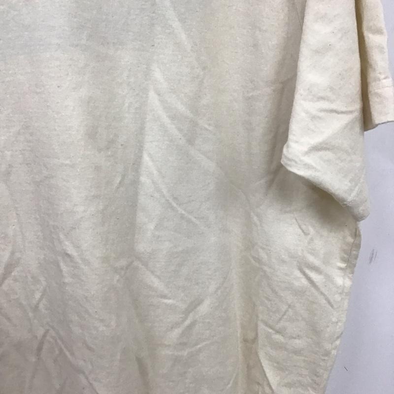 パタゴニア patagonia Tシャツ 半袖 半袖カットソー プリントTシャツ クルーネックカットソー XL ロゴ、文字 アイボリー / アイボリー / メンズ USED 古着 中古 10153593