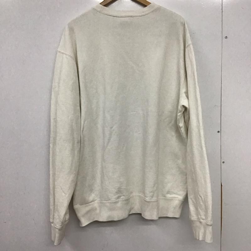 シュプリーム Supreme トレーナー 長袖 20SS CutoutboxLogoCrewneckBoxLogo XL ロゴ、文字 白 / ホワイト / white メンズ USED 古着 中古 10153594