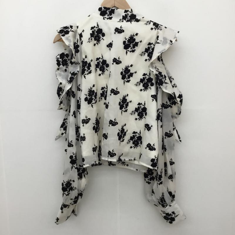 チコ CHICO シャツ、ブラウス 長袖 FREE 花柄 アイボリー / アイボリー / レディース USED 古着 中古 10153596