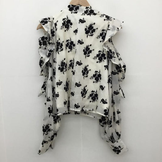 チコ CHICO シャツ、ブラウス 長袖 FREE 花柄 アイボリー / アイボリー / レディース USED 古着 中古 10153596