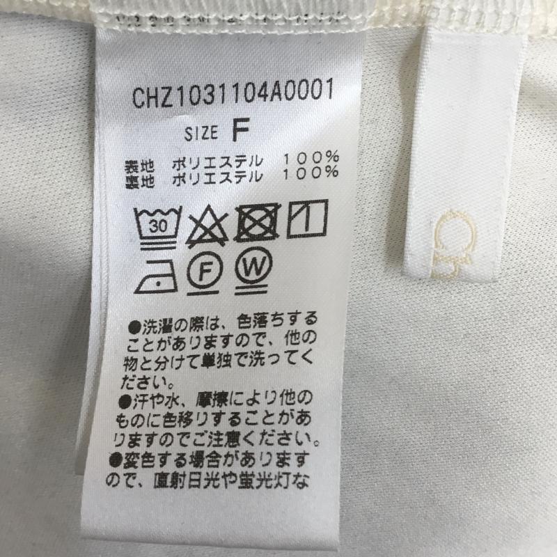 チコ CHICO シャツ、ブラウス 長袖 FREE 花柄 アイボリー / アイボリー / レディース USED 古着 中古 10153596