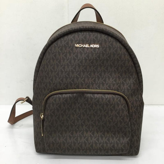 マイケルコース MICHAEL KORS リュックサック、デイパック リュックサック、デイバッグ 総柄 茶 / ブラウン / brown レディース USED 古着 中古 10153603