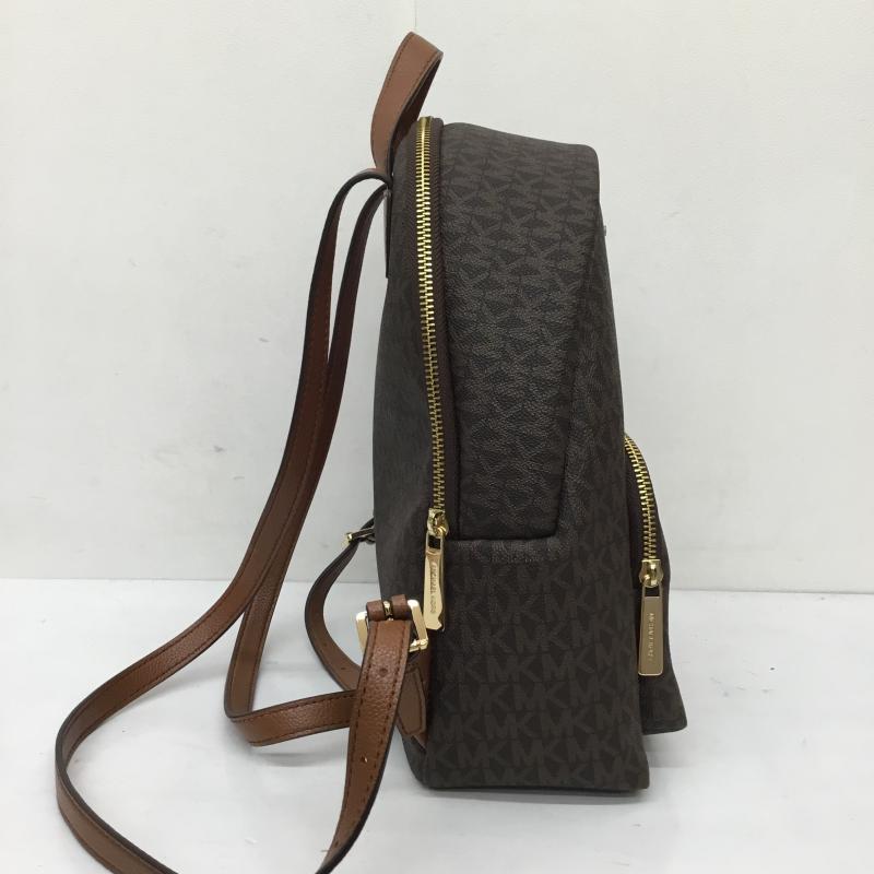 マイケルコース MICHAEL KORS リュックサック、デイパック リュックサック、デイバッグ 総柄 茶 / ブラウン / brown レディース USED 古着 中古 10153603