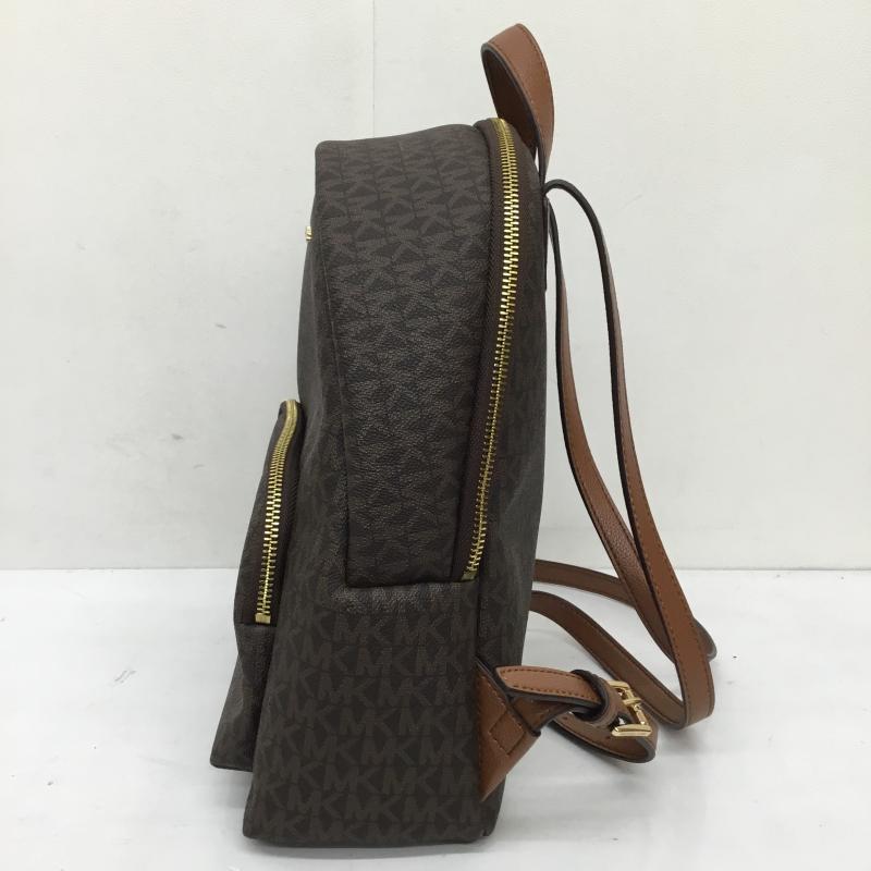 マイケルコース MICHAEL KORS リュックサック、デイパック リュックサック、デイバッグ 総柄 茶 / ブラウン / brown レディース USED 古着 中古 10153603