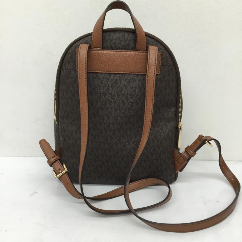 マイケルコース MICHAEL KORS リュックサック、デイパック リュックサック、デイバッグ 総柄 茶 / ブラウン / brown レディース USED 古着 中古 10153603
