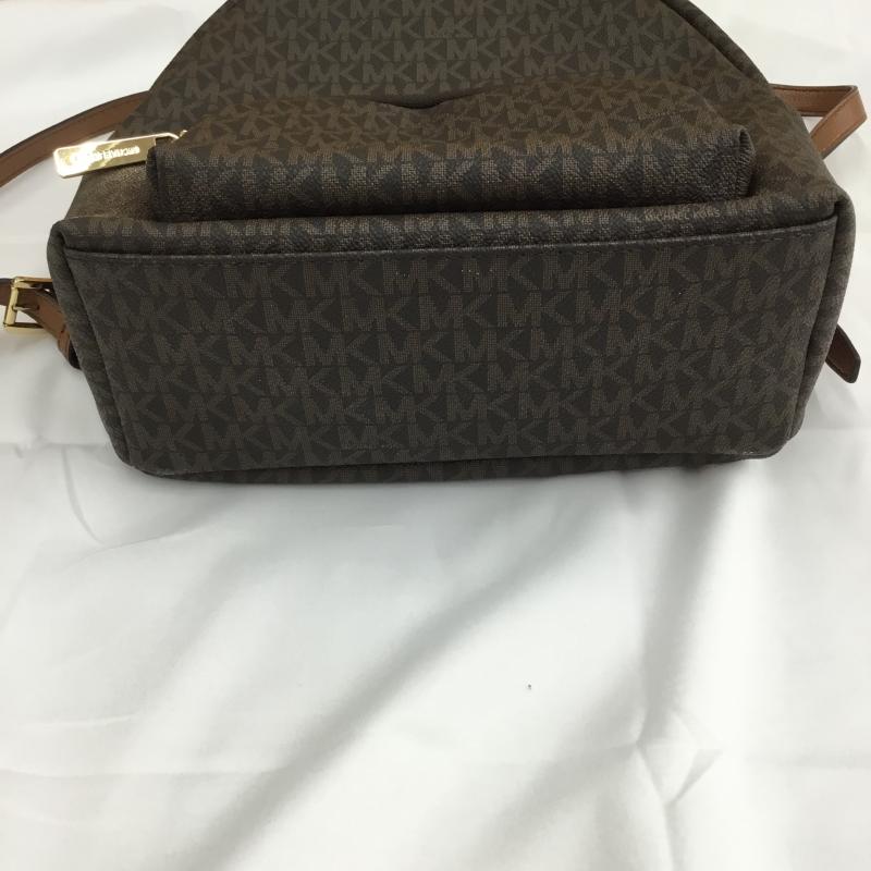 マイケルコース MICHAEL KORS リュックサック、デイパック リュックサック、デイバッグ 総柄 茶 / ブラウン / brown レディース USED 古着 中古 10153603