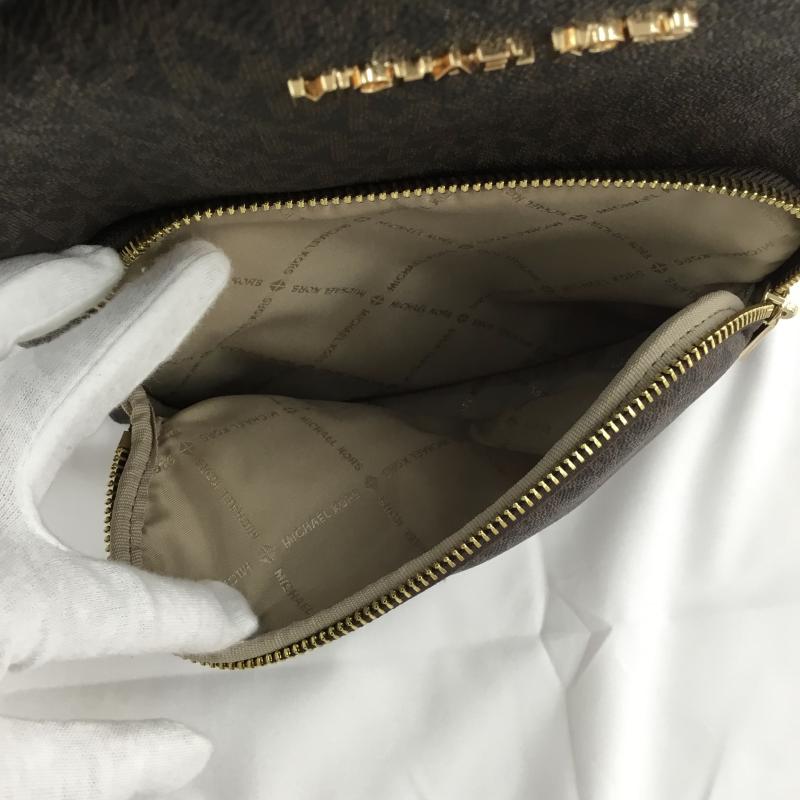 マイケルコース MICHAEL KORS リュックサック、デイパック リュックサック、デイバッグ 総柄 茶 / ブラウン / brown レディース USED 古着 中古 10153603