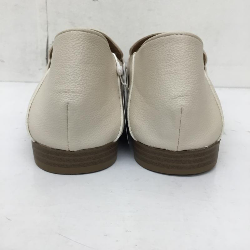 グローバルワーク GLOBAL WORK ローファー ローファー GW823030PD L 無地 アイボリー / アイボリー / レディース USED 古着 中古 10153604