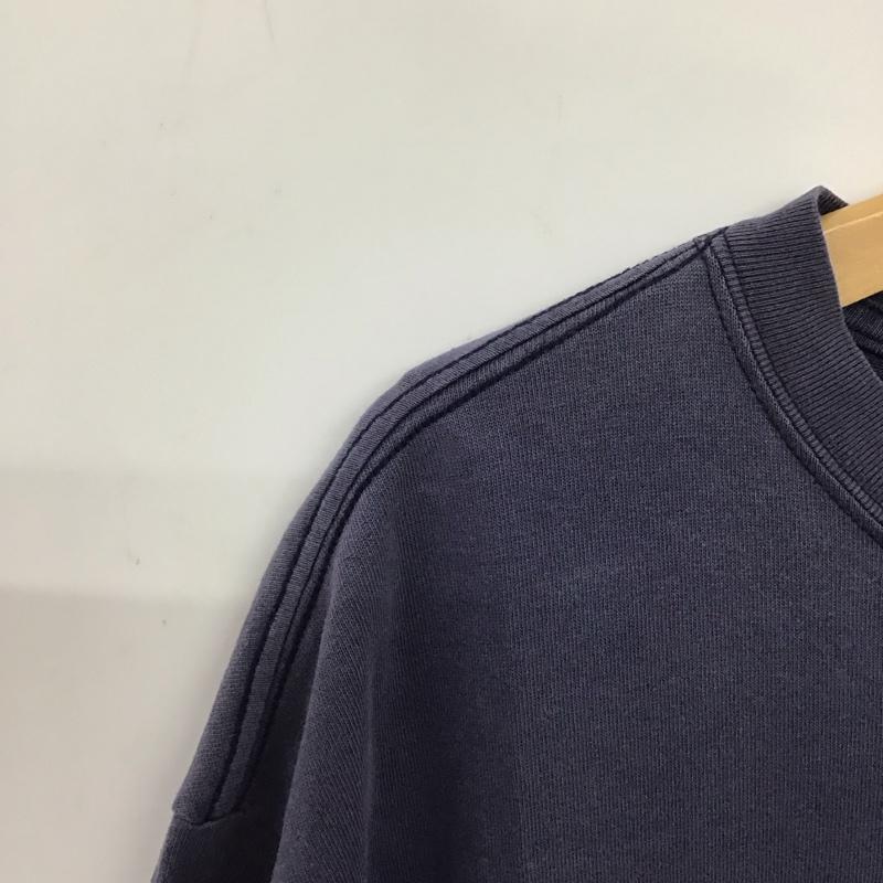 チャンピオン Campion Tシャツ 半袖 半袖カットソー プリントTシャツ クルーネックカットソー L ロゴ、文字 紺 / ネイビー / navy メンズ USED 古着 中古 10153608