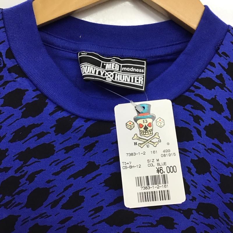 バウンティーハンター BOUNTY HUNTER Tシャツ 半袖 半袖カットソー プリントTシャツ クルーネックカットソー クリームソーダ M プリント 青 / ブルー / blue メンズ USED 古着 中古 10153609