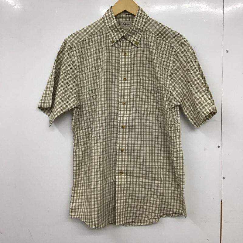 エルエルビーン L.L.Bean シャツ、ブラウス 半袖 半袖シャツ チェックシャツ カラーシャツ ボタンダウンシャツ S チェック マルチカラー / マルチカラー / multicolor メンズ USED 古着 中古 10153610