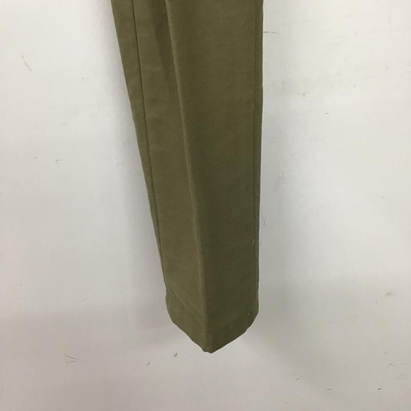 プレッジ Pledge パンツ スラックス スラックス スリムパンツ カジュアルパンツ ストレッチパンツ 46インチ 無地 カーキ / カーキ / khaki メンズ USED 古着 中古 10153613
