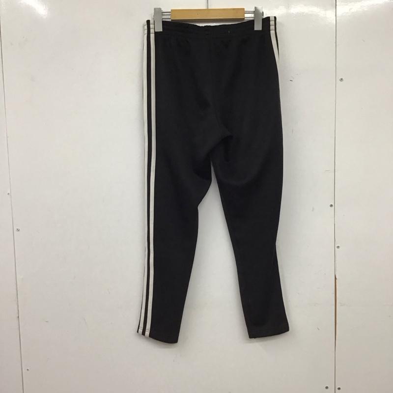 アディダス adidas パンツ ワークパンツ、ペインターパンツ トラックパンツ ジャージ スリムパンツ M ロゴ、文字 黒 / ブラック / black メンズ USED 古着 中古 10153616