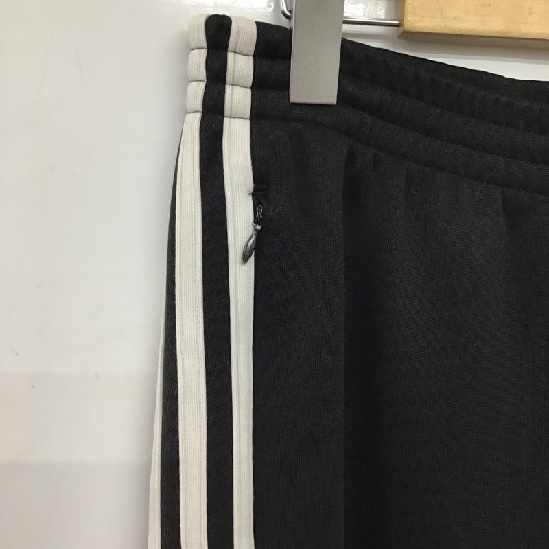 アディダス adidas パンツ ワークパンツ、ペインターパンツ トラックパンツ ジャージ スリムパンツ M ロゴ、文字 黒 / ブラック / black メンズ USED 古着 中古 10153616