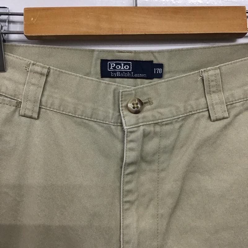 ポロバイラルフローレン Polo by RALPH LAUREN パンツ チノパン チノパン ワイドパンツ カジュアルパンツ 無地 ベージュ / ベージュ / beige メンズ USED 古着 中古 10153618