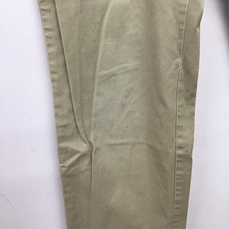 ポロバイラルフローレン Polo by RALPH LAUREN パンツ チノパン チノパン ワイドパンツ カジュアルパンツ 無地 ベージュ / ベージュ / beige メンズ USED 古着 中古 10153618