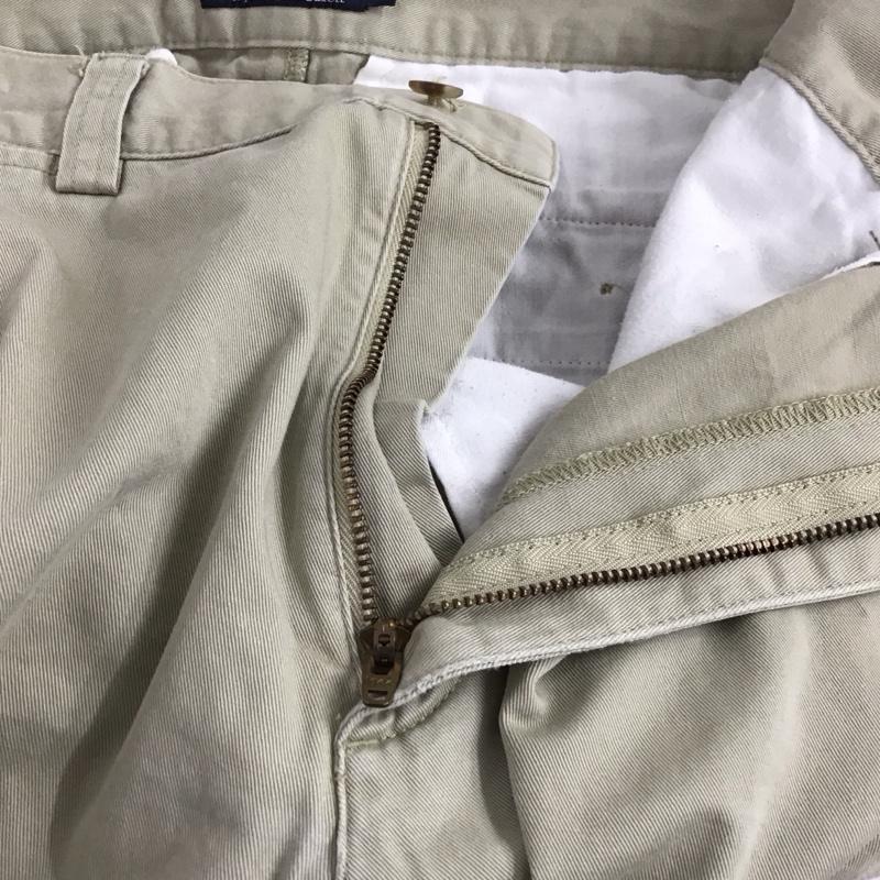 ポロバイラルフローレン Polo by RALPH LAUREN パンツ チノパン チノパン ワイドパンツ カジュアルパンツ 無地 ベージュ / ベージュ / beige メンズ USED 古着 中古 10153618