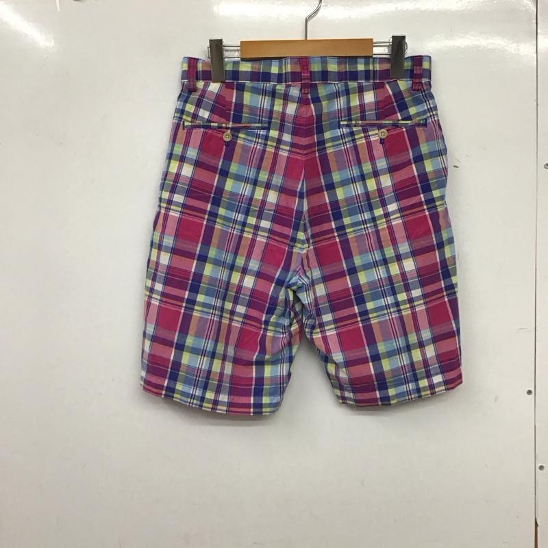 ポロバイラルフローレン Polo by RALPH LAUREN パンツ ショートパンツ ハーフパンツ ショートパンツ カジュアルパンツ 30インチ チェック マルチカラー / マルチカラー / multicolor メンズ USED 古着 中古 10153619