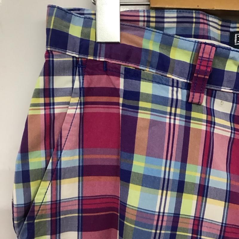ポロバイラルフローレン Polo by RALPH LAUREN パンツ ショートパンツ ハーフパンツ ショートパンツ カジュアルパンツ 30インチ チェック マルチカラー / マルチカラー / multicolor メンズ USED 古着 中古 10153619