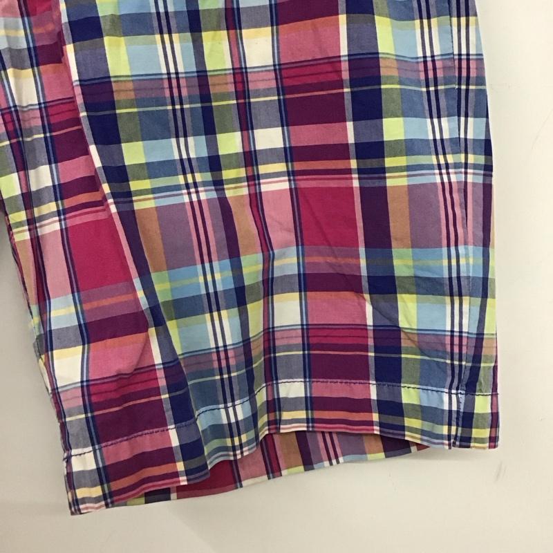 ポロバイラルフローレン Polo by RALPH LAUREN パンツ ショートパンツ ハーフパンツ ショートパンツ カジュアルパンツ 30インチ チェック マルチカラー / マルチカラー / multicolor メンズ USED 古着 中古 10153619