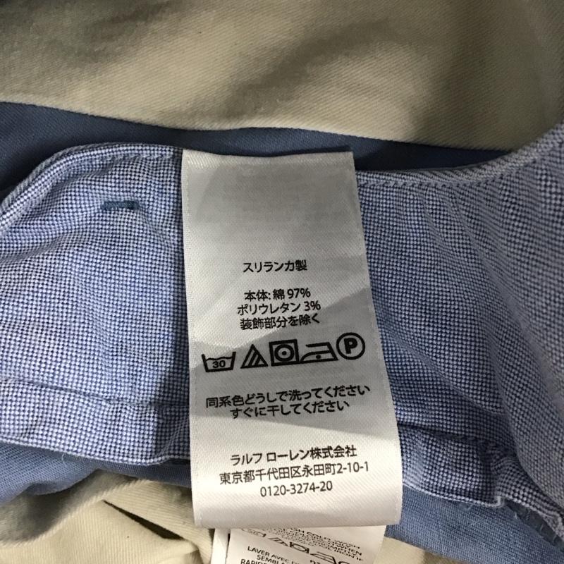 ポロラルフローレン POLO RALPH LAUREN パンツ ショートパンツ ショートパンツ 30インチ ロゴ、文字 水色 / ライトブルー / メンズ USED 古着 中古 10153620