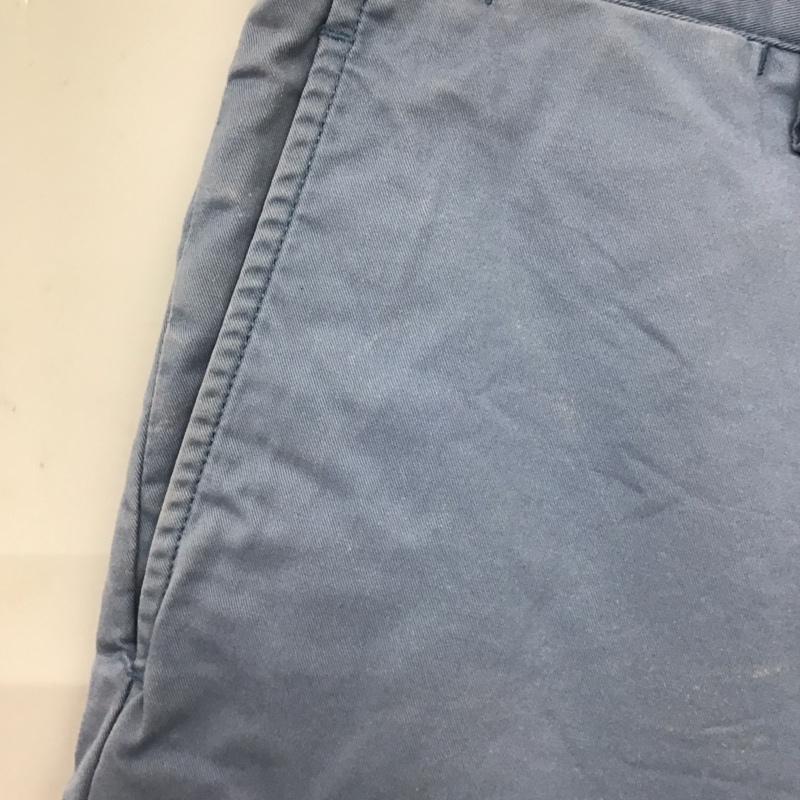 ポロラルフローレン POLO RALPH LAUREN パンツ ショートパンツ ショートパンツ 30インチ ロゴ、文字 水色 / ライトブルー / メンズ USED 古着 中古 10153620
