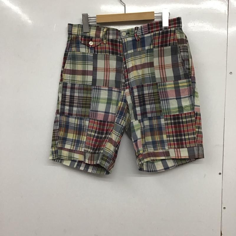 ポロラルフローレン POLO RALPH LAUREN パンツ ショートパンツ ショートパンツ ハーフパンツ カジュアルパンツ 30インチ チェック マルチカラー / マルチカラー / multicolor メンズ USED 古着 中古 10153621