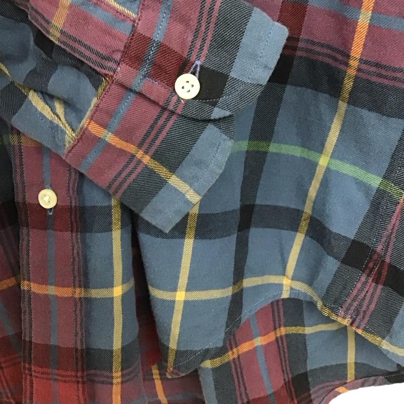 ポロバイラルフローレン Polo by RALPH LAUREN シャツ、ブラウス 長袖 長袖シャツ チェックシャツ カラーシャツ ボタンダウンシャツ XL チェック マルチカラー / マルチカラー / multicolor レディース USED 古着 中古 10153624