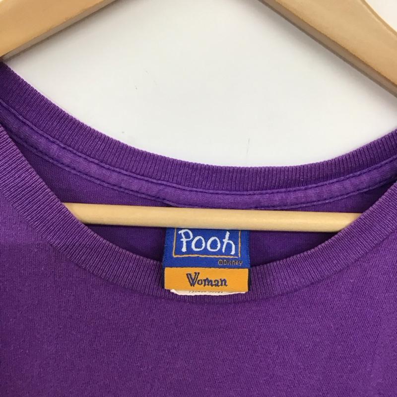 古着 USED Tシャツ 半袖 半袖カットソー プリントTシャツ クルーネックカットソー 古着 プリント 紫 / パープル / purple メンズ USED 古着 中古 10153625
