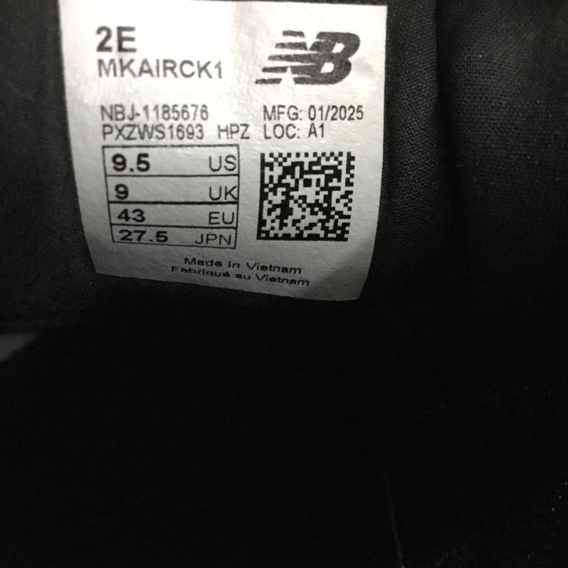 ニューバランス New Balance スニーカー スニーカー MKAIRCK1 FRESH FOAM X KAIHA RD 27.5cm 箱有 27.5cm ロゴ、文字 黒 / ブラック / black メンズ USED 古着 中古 10153626