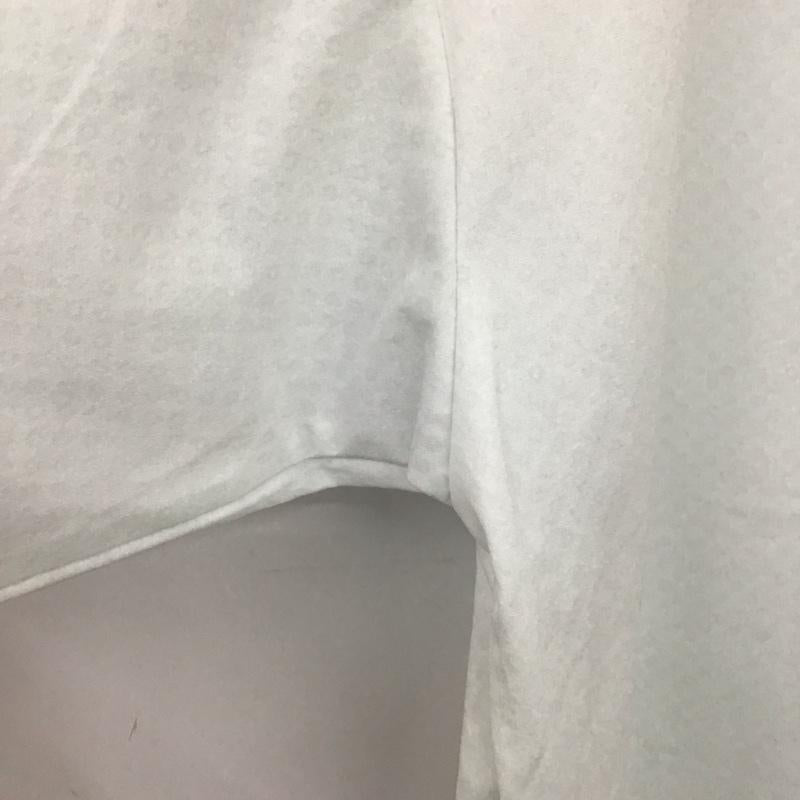 コロンビア Columbia Tシャツ 半袖 半袖カットソー プリントTシャツ クルーネックカットソー M 総柄 白 / ホワイト / white X 水色 / ライトブルー / メンズ USED 古着 中古 10153627