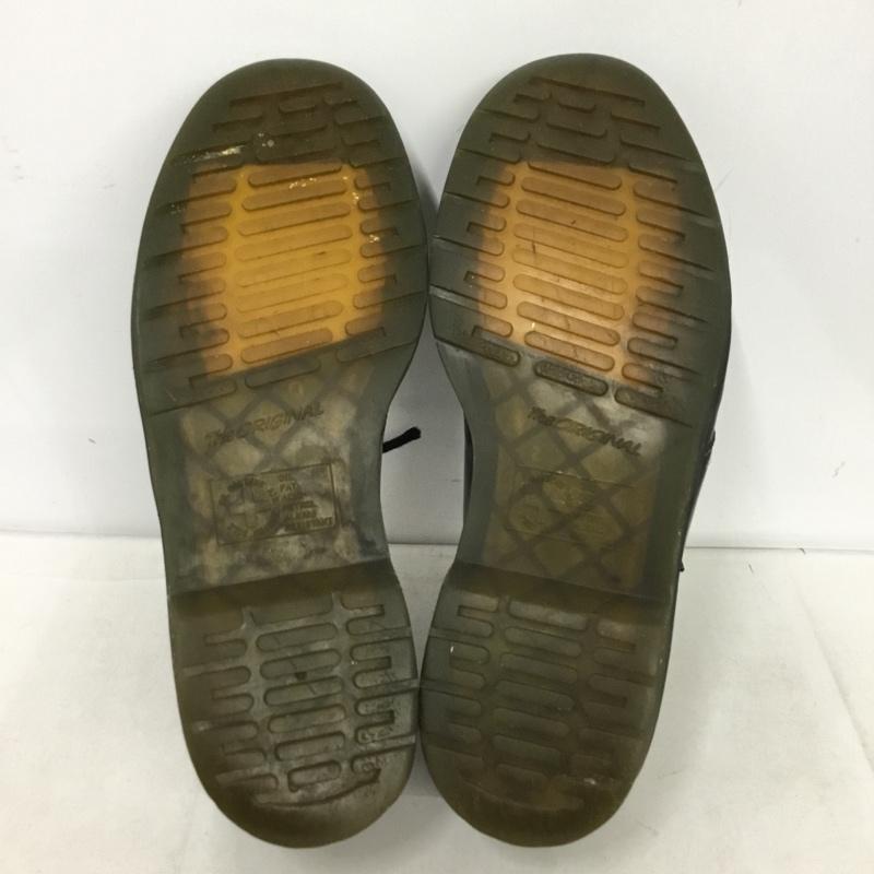 ドクターマーチン Dr.Martens 革靴 革靴 10085 3ホールシューズ UK9 US：10 無地 黒 / ブラック / black メンズ USED 古着 中古 10153628