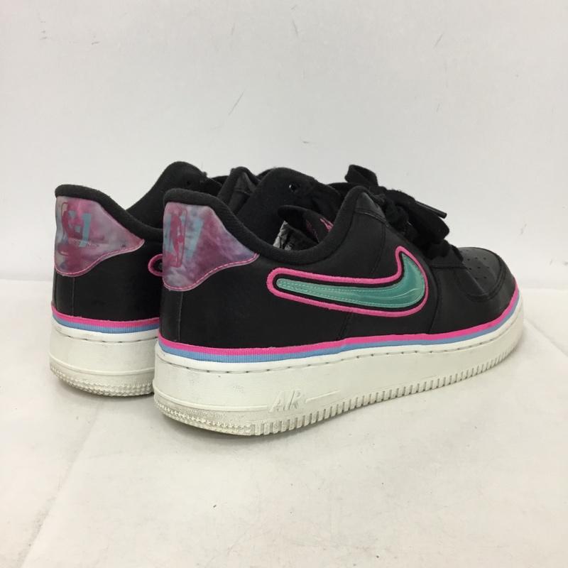 ナイキ NIKE スニーカー スニーカー AJ7748-002 AIR FORCE 1 07 LV8 SPORT 26.5cm 26.5cm ロゴ、文字 黒 / ブラック / black メンズ USED 古着 中古 10153631