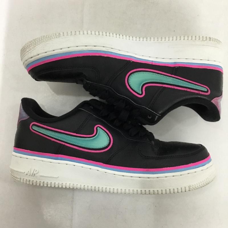 ナイキ NIKE スニーカー スニーカー AJ7748-002 AIR FORCE 1 07 LV8 SPORT 26.5cm 26.5cm ロゴ、文字 黒 / ブラック / black メンズ USED 古着 中古 10153631