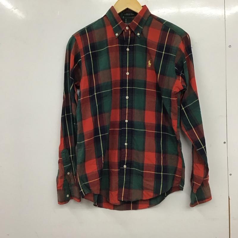 ポロバイラルフローレン Polo by RALPH LAUREN シャツ、ブラウス 長袖 長袖シャツ チェックシャツ カラーシャツ ボタンダウンシャツ チェック マルチカラー / マルチカラー / multicolor メンズ USED 古着 中古 10153634