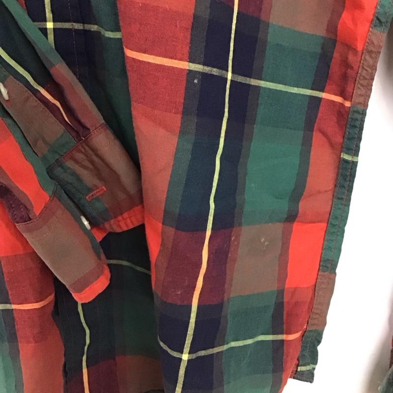 ポロバイラルフローレン Polo by RALPH LAUREN シャツ、ブラウス 長袖 長袖シャツ チェックシャツ カラーシャツ ボタンダウンシャツ チェック マルチカラー / マルチカラー / multicolor メンズ USED 古着 中古 10153634