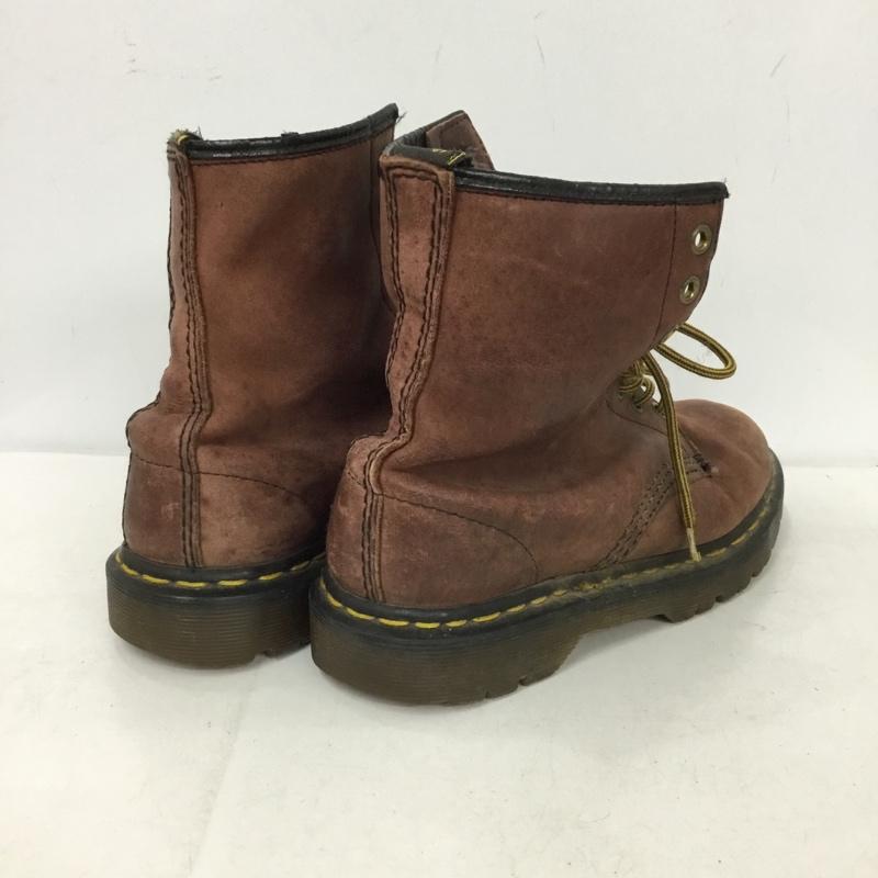 ドクターマーチン Dr.Martens ブーツ ショートブーツ 8ホール イングランド製 無地 茶 / ブラウン / brown レディース USED 古着 中古 10153635