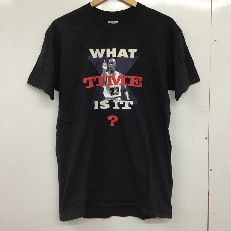 ナイキ NIKE Tシャツ 半袖 半袖カットソー プリントTシャツ クルーネックカットソー 古着 M プリント 黒 / ブラック / black メンズ USED 古着 中古 10153641
