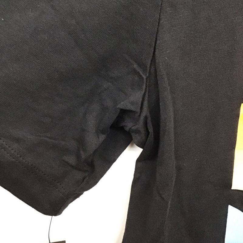 ナイキ NIKE Tシャツ 半袖 半袖カットソー プリントTシャツ クルーネックカットソー スポーツウェア M プリント 黒 / ブラック / black メンズ USED 古着 中古 10153642