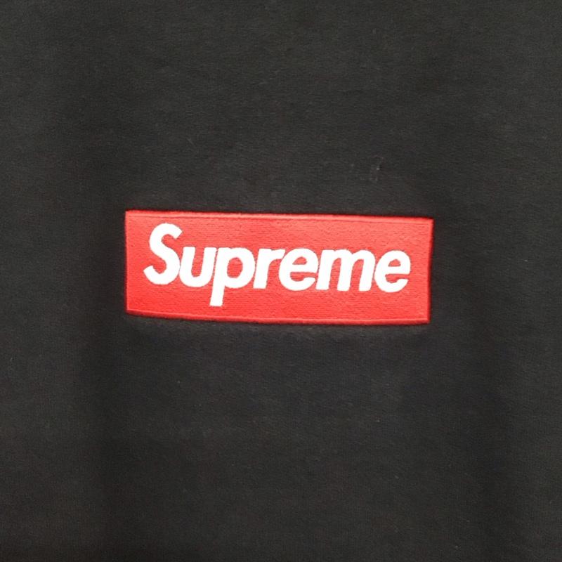 シュプリーム Supreme トレーナー 長袖 ボックスロゴ トレーナー クルーネックスウェット M ロゴ、文字 黒 / ブラック / black メンズ USED 古着 中古 10153644