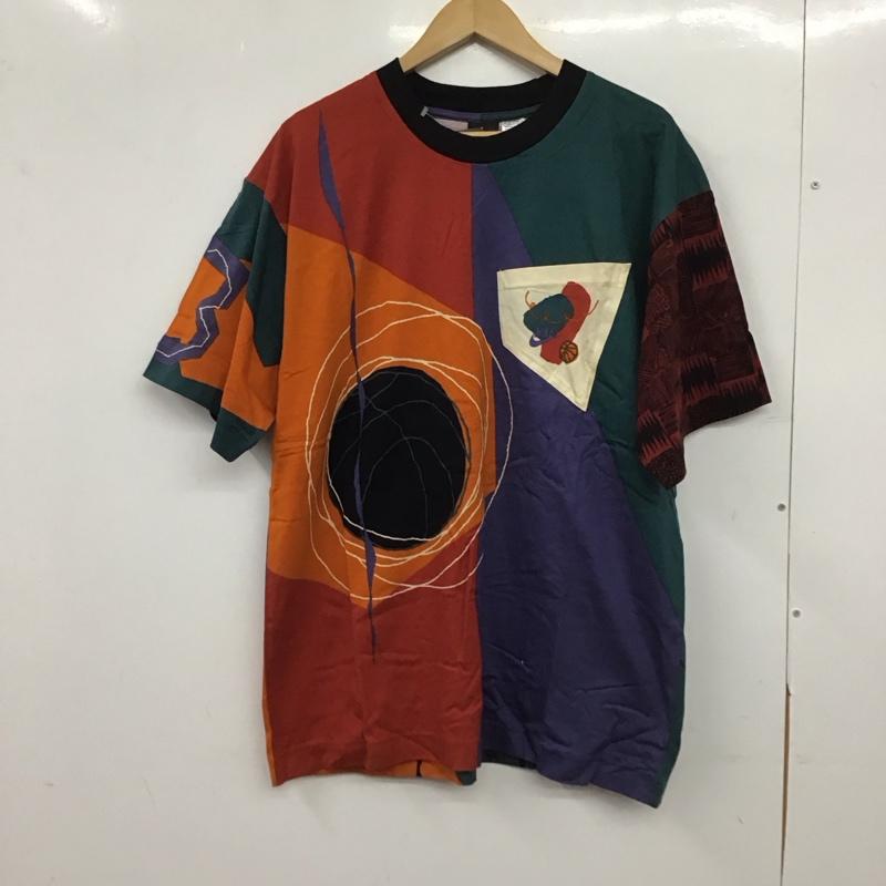 ナイキ NIKE Tシャツ 半袖 660906 半袖カットソー プリントTシャツ L ロゴ、文字 マルチカラー / マルチカラー / multicolor メンズ USED 古着 中古 10153645